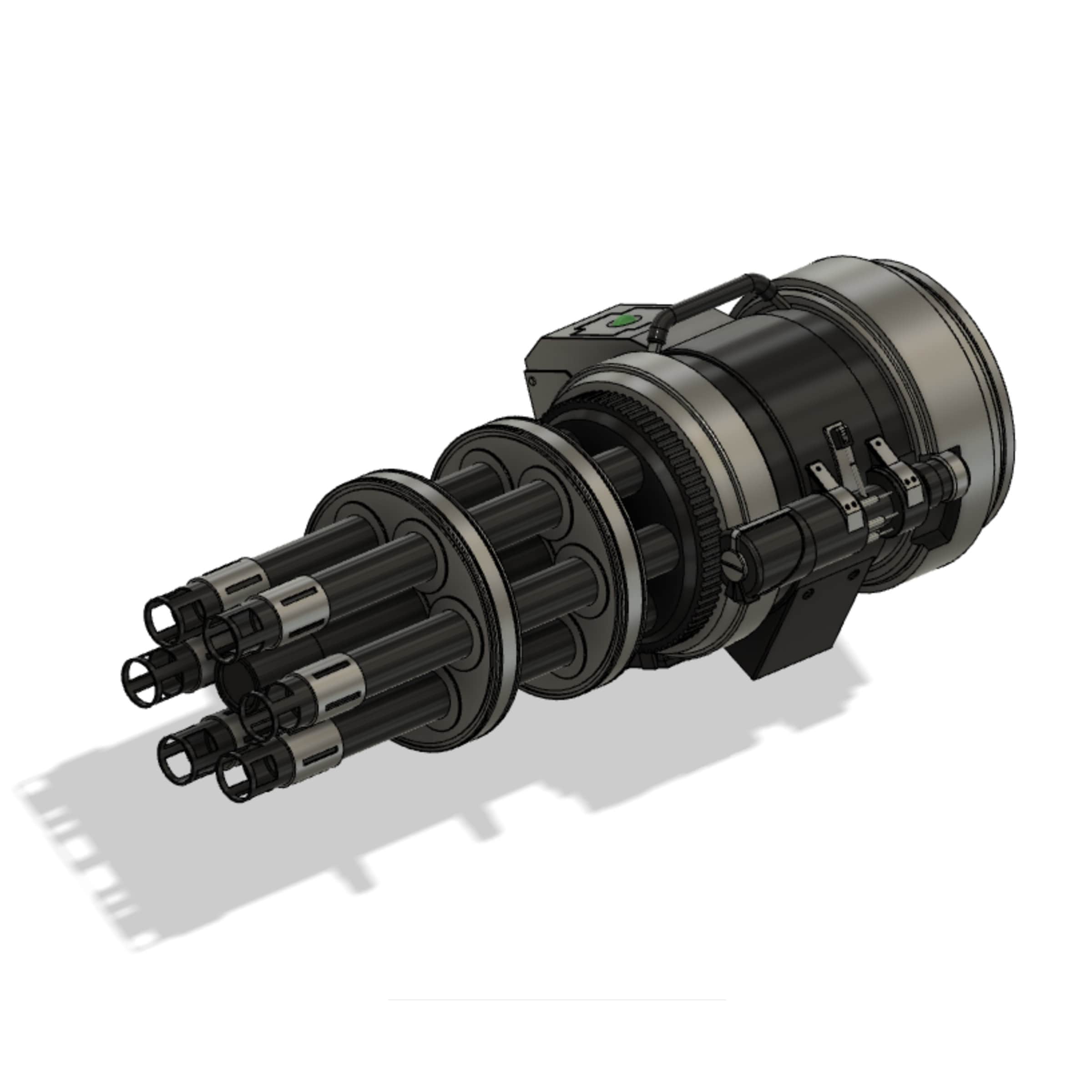 Rotating Barret Gatling Gun Arm inspired From the Final Etsy UK