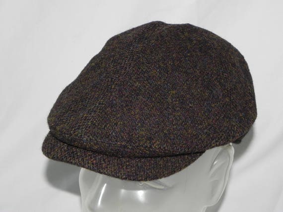 harris tweed driving cap