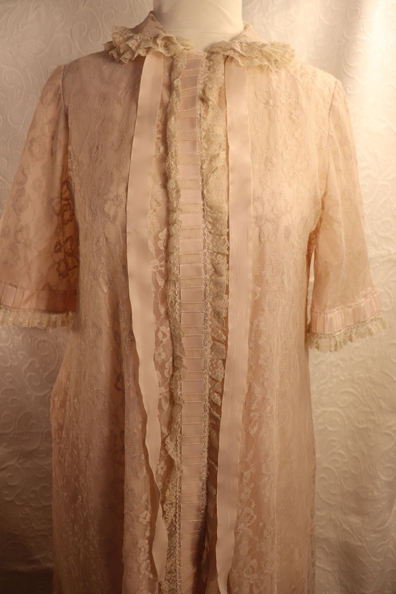 1950's Odette Barsa for Bonwit Teller Peignoir /