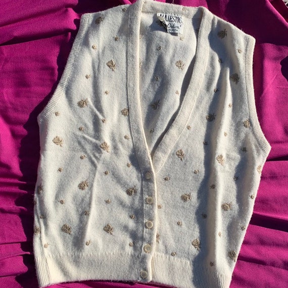 Majestic Cardigan 100% Orlon Dupont - Etsy