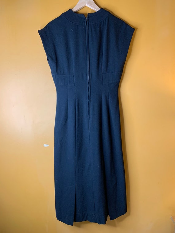 Little Black Dress / Minx Modes Vintage Dress / F… - image 8