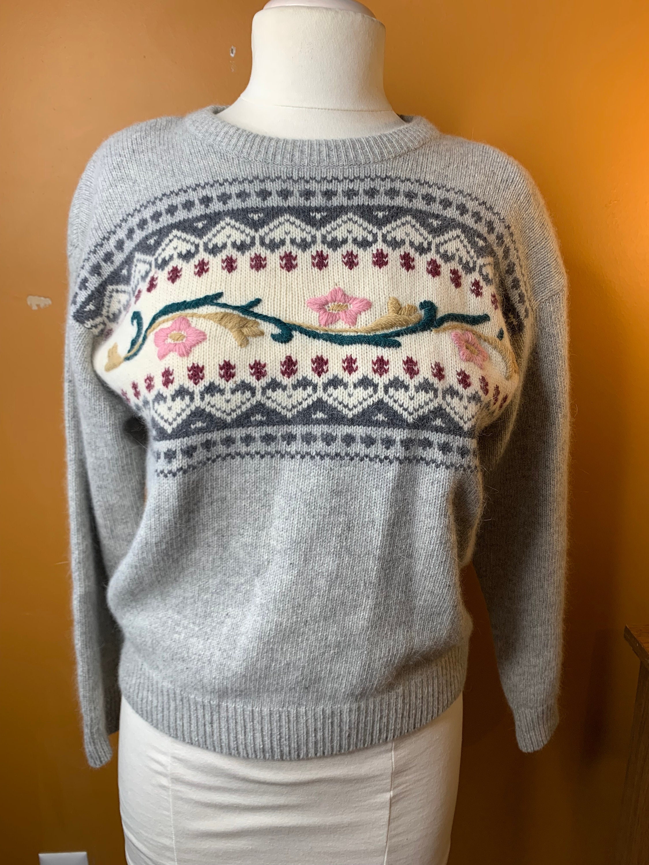 Rabbit Hair Sweater - Etsy Ireland Rabbit Hair Sweater - Etsy Ireland
