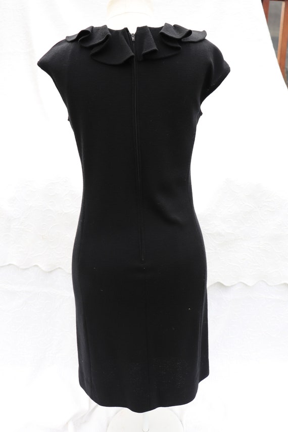 Vintage 1964 Saks Fifth Avenue Little Black Dress… - image 5
