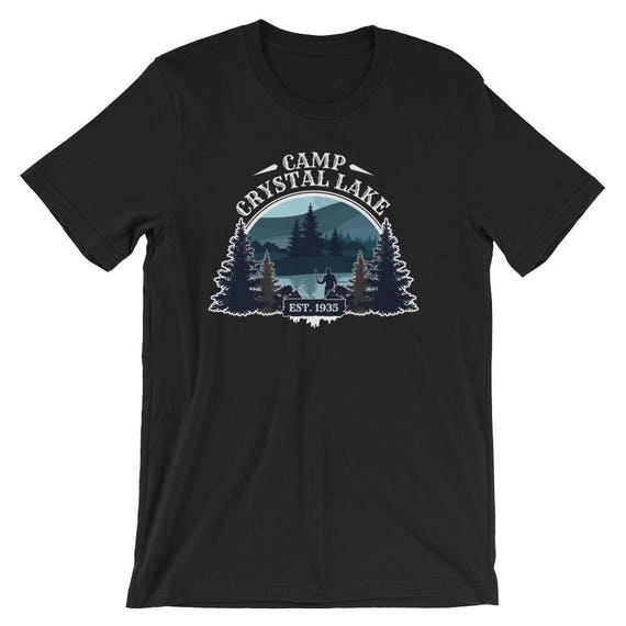 Camp Crystal Lake T-shirt / Friday the 13th Fan / Jason X | Etsy