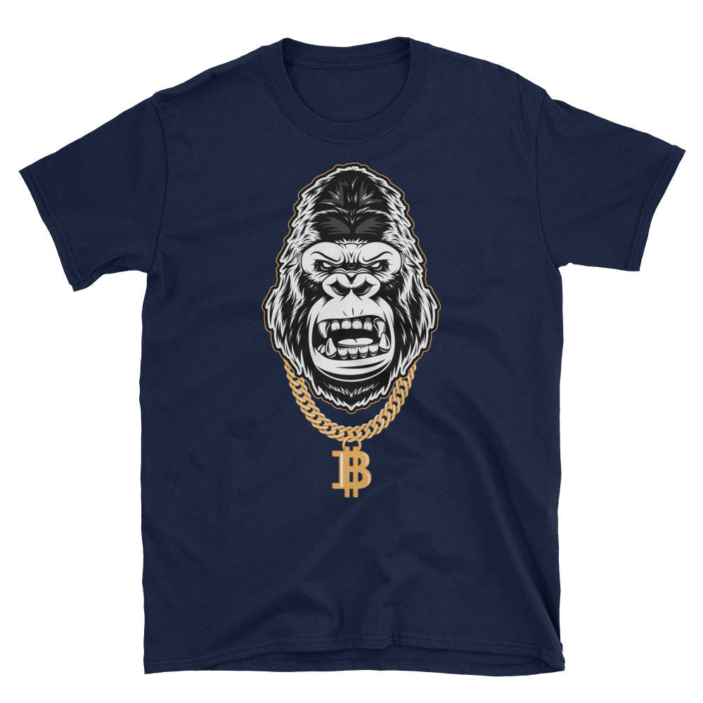 Bitcoin Gangster Gorilla / Cryptocurrency Coin Lovers / Ethereum Litecoin  Gift Things / Funny Joke Parody Ape / Short-sleeve Unisex T-shirt - Etsy