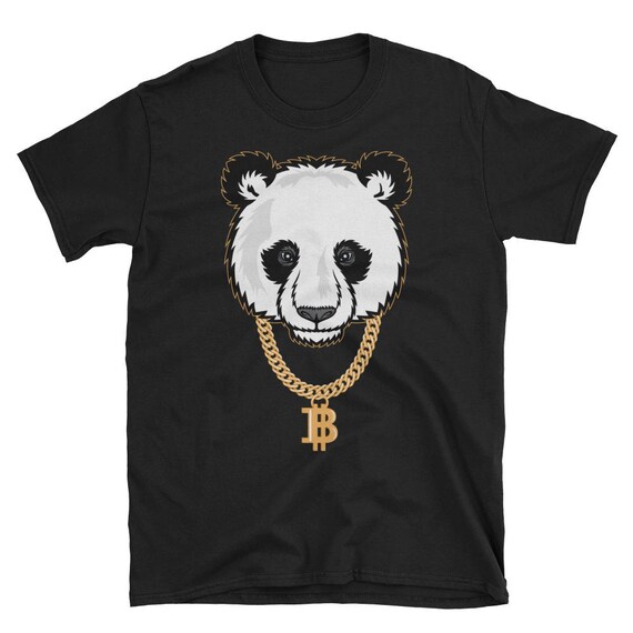 Funny Gangster Panda Bitcoin Tshirt Cryptocurrency Tee Shirt Funny Gangster Panda Bitcoin Tshirt Cryptocurrency Tee Shirt