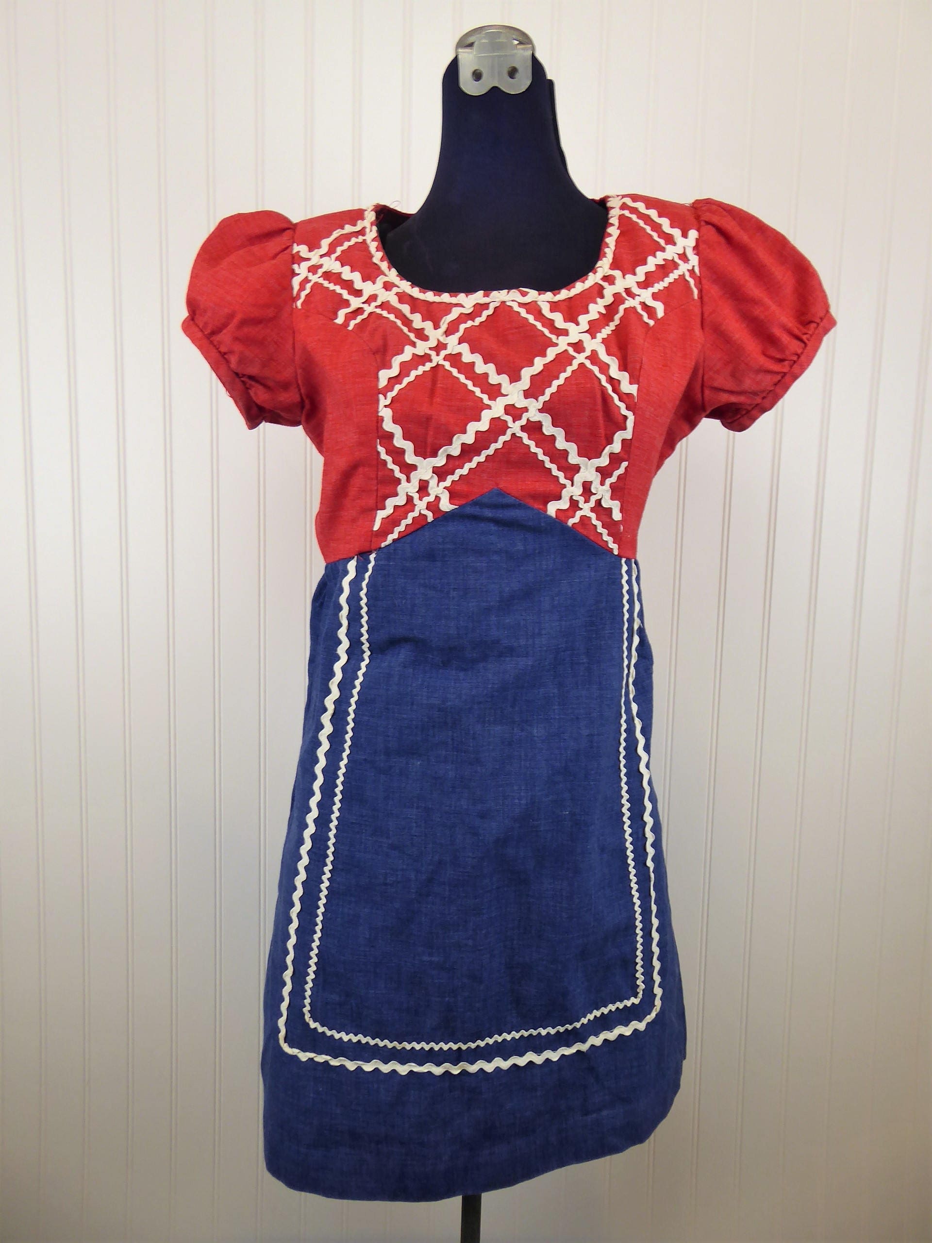 50s Puffy Sleeve Dress