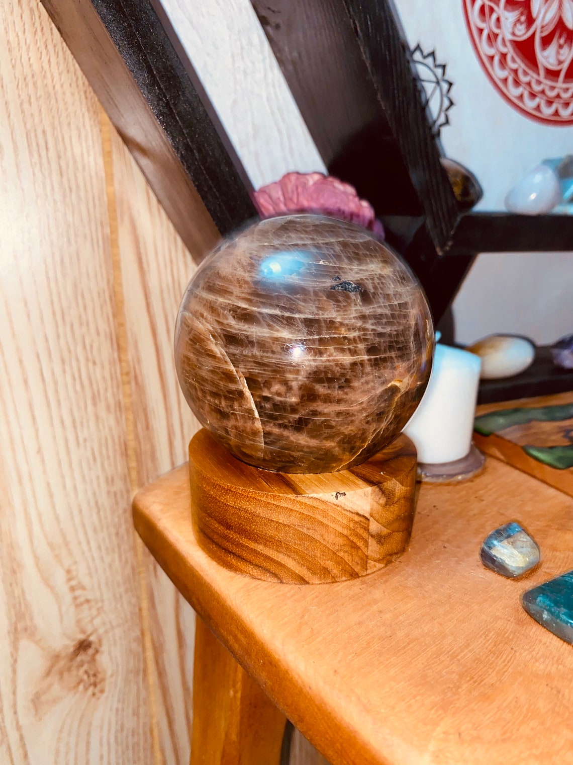 Crystal Sphere Holder crystal ball holder metaphysical item Etsy