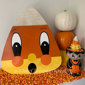 Johanna Parker Candy Corn Large 24 Display Piece - Etsy