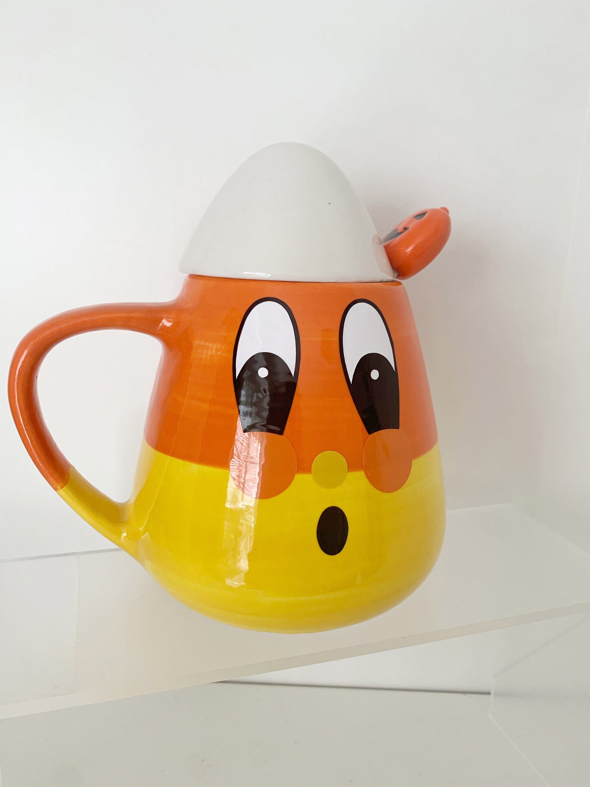 Johanna Parker Candy Corn Decal Mug Johanna Parker Halloween - Etsy