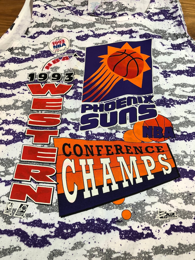Vintage 1993 Western Conference Champs Phoenix Suns tank size large