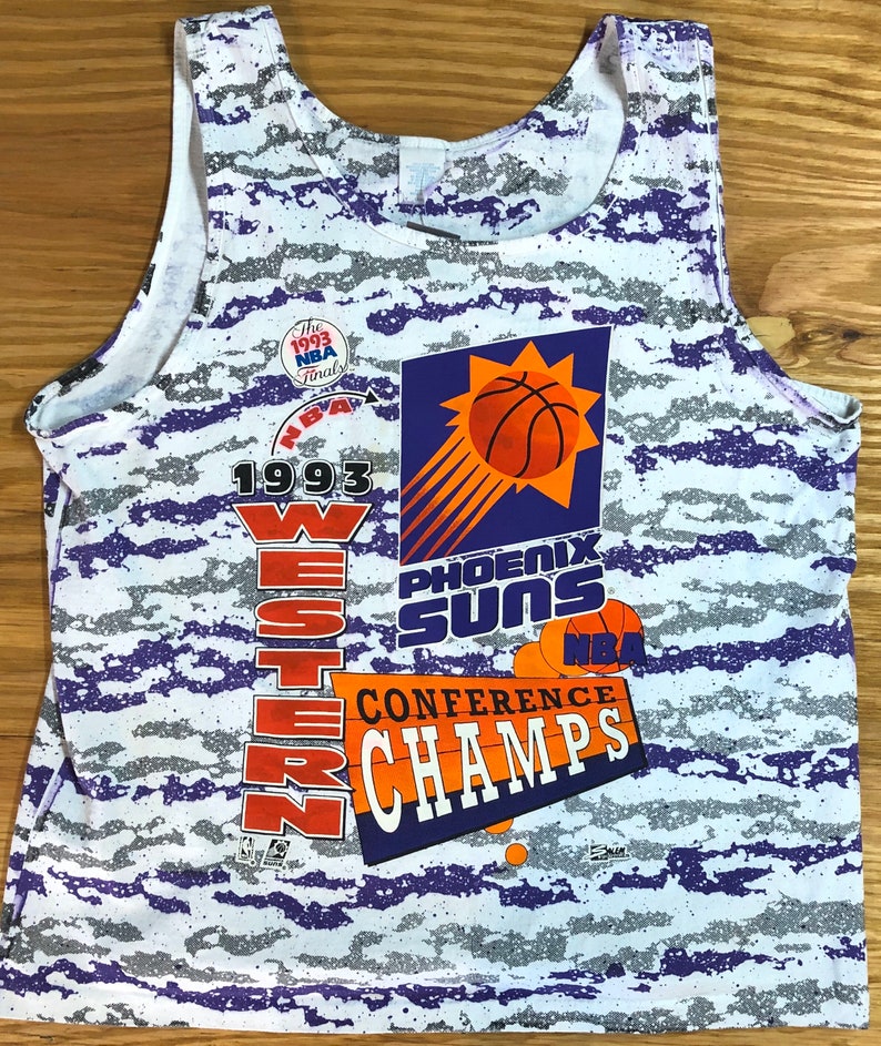 Vintage 1993 Western Conference Champs Phoenix Suns tank size large