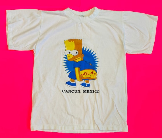 Early 2000’s Bart Simpson Cancun Mexico Bootleg si