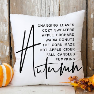 Autumn SVG- Fall Bucket List Svg-Fall Svg-Autumn Sign-Fall Quote for Fall Farmhouse Décor.