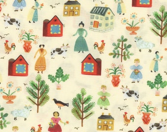 Folklore Quilting Folklore Multi DJL2358 - Dear Stella Fabric by the yard or choose length