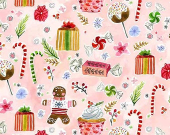 Holiday Sweets - Love at Frost Sight - DJL1841- Dear Stella Fabric by the yard or choose length