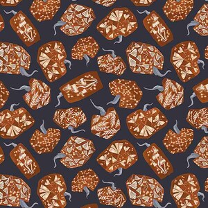Toil and Trouble - Pumpkins - SRR1817- Dear Stella Fabric by the yard or choose length