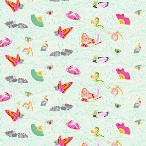 Tula Pink Curiouser SEA OF TEARS  PWTP162 Wonder Free Spirit Fabric by the Yard or choose