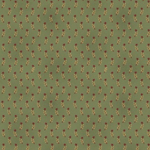 Liberty Star by Kim Diehl -Henry Glass Cream 1584 11 Cotton Fabric by the yard or choose length