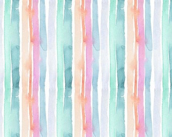 Summer Lovin - Summer Stripe - DCJ1747- Dear Stella Fabric by the yard or choose length