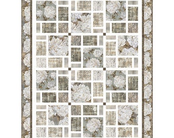 Ophelia Tiles Quilt Kit- PTN2736  Pine Tree Country Quilts  Based on Ophelia collection - by Penelope Duchesne-Northcott Fabrics