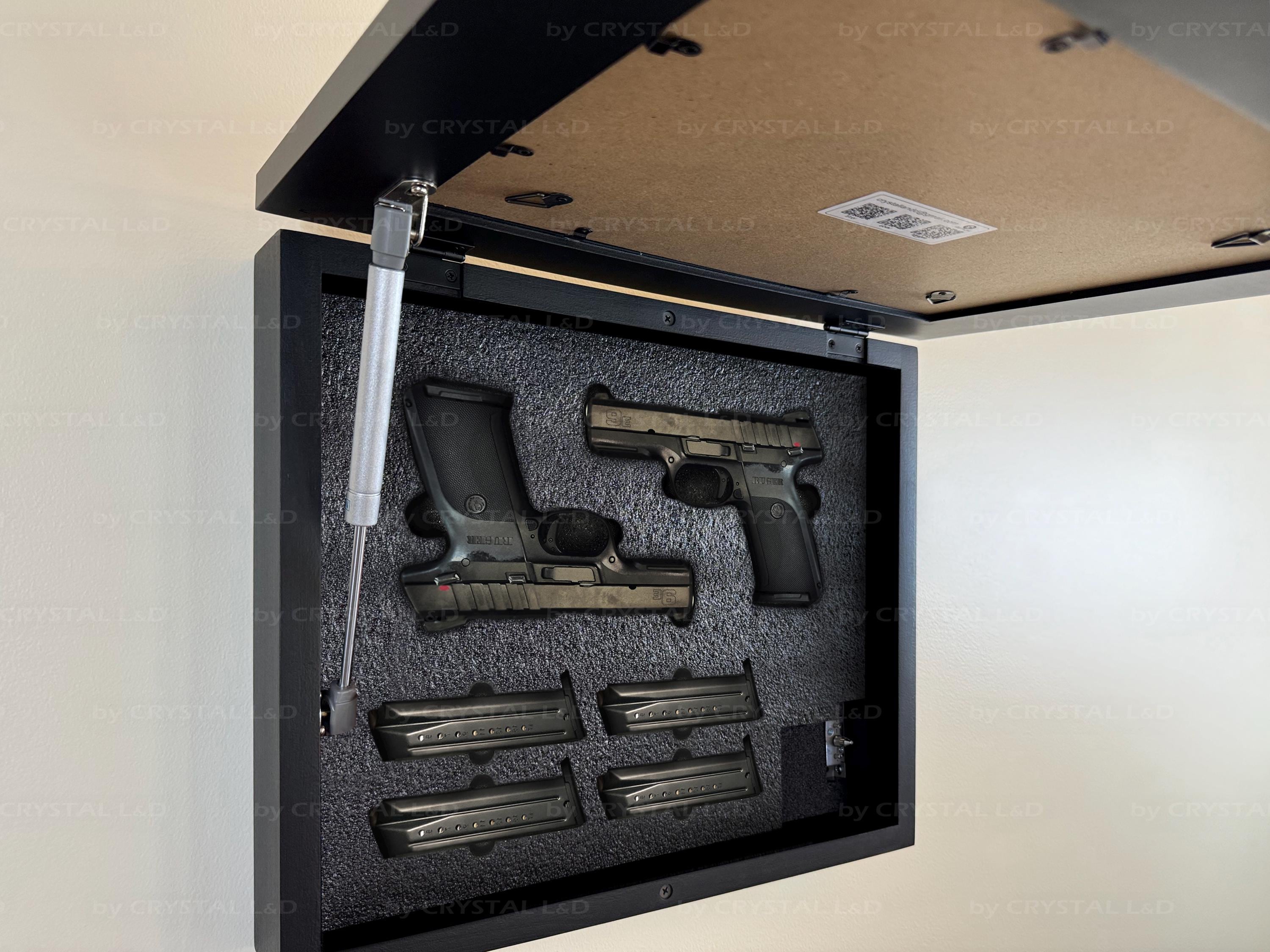 隠し収納 | RFID 付き銃収納写真フレーム | 隠し銃の隠蔽 | 銃収納 