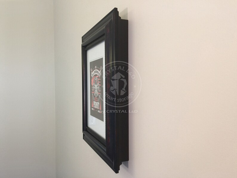 Hidden Storage Photo Frame for Gun and Valuables 20 In. X 17 Etsy