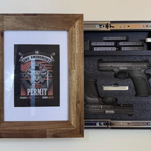 G10D-H - Hidden Wall Safe With Picture Frame - LLC G10D-H - Hidden Wall Safe With Picture Frame - LLC