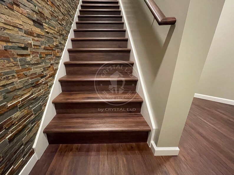 Vinyl Flooring Stair Tread Nosing 5 In. X 40 In. Length Etsy