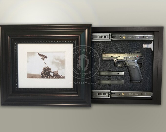 Hidden Storage Photo Frame for Gun and Valuables 151/2 X Etsy