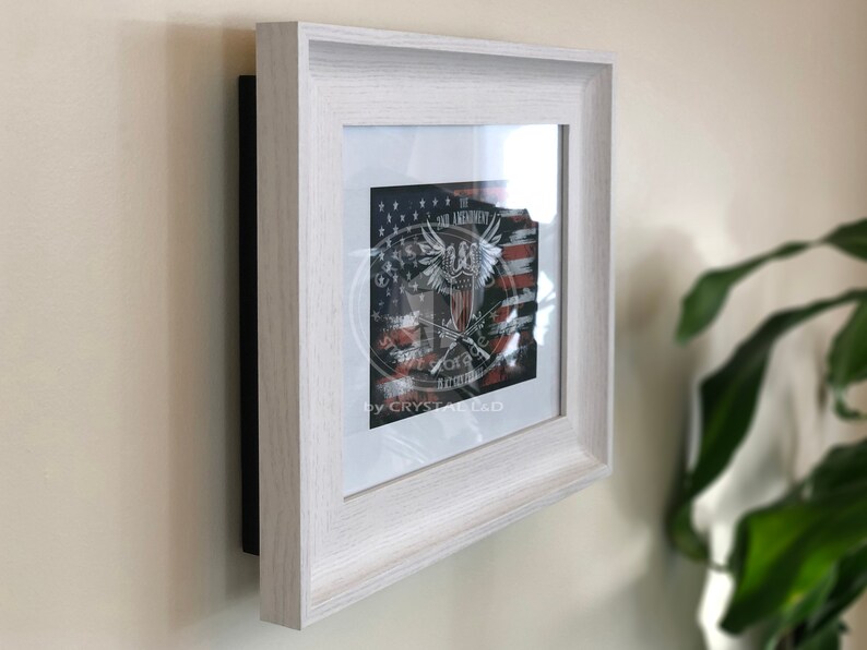 Hidden Storage Photo Frame for Gun and Valuables. Hidden Gun Etsy