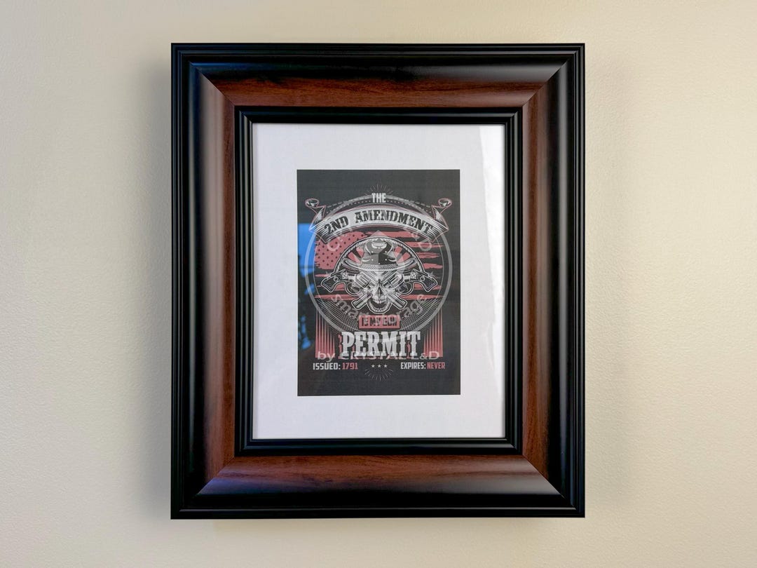 Concealment Picture Frame With RFID | Hidden Gun Concealment | Gun ...