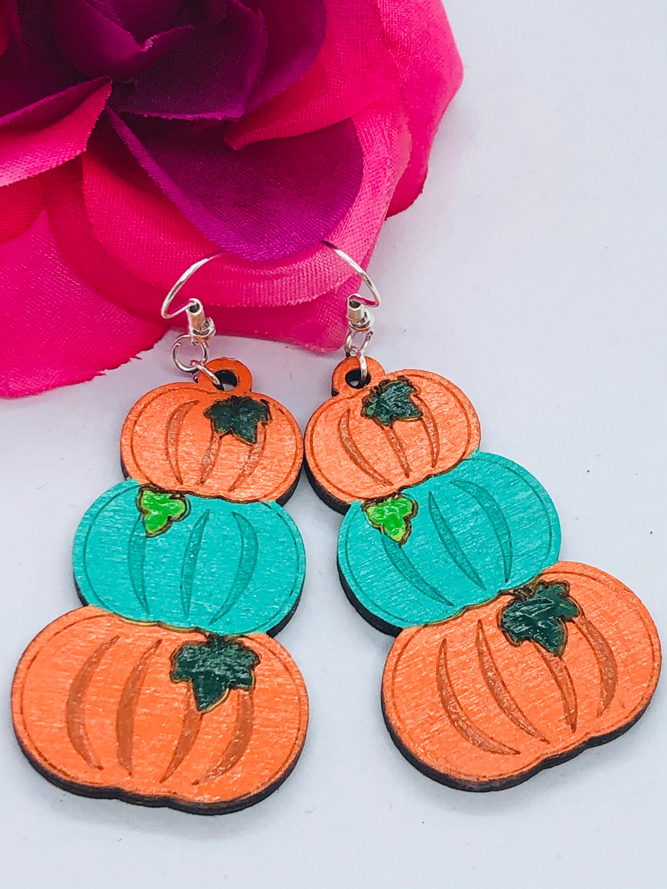 Glam Up Your Halloween Look with Wooden Earrings