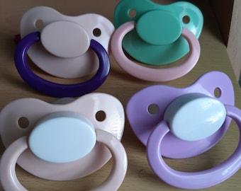 Mix and match BUILD YOUR OWN adult pacifier!