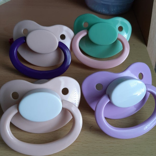 Mix and match BUILD YOUR OWN adult pacifier!