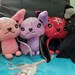 Bat plushie with necklace/paci set little space alternative littles