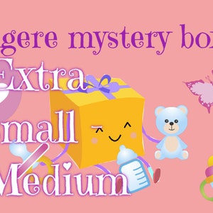 Small - Medium AGERE LITTLE SPACE mystery box | Age regression mystery box