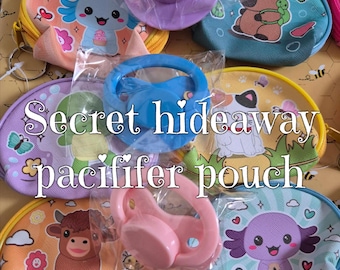 Secret hideaway adult pacifier pouch! - discreet littles