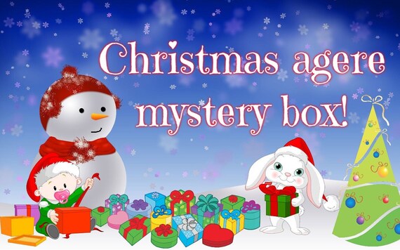 LITTLE SPACE SFW agere christmas mystery box!