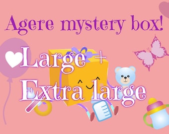 Large - Ex large AGERE LITTLE SPACE mystery box | Age regression mystery box