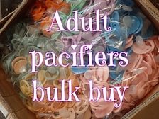 Adult plain pacifiers bulk buy 15, 25, 50, 100