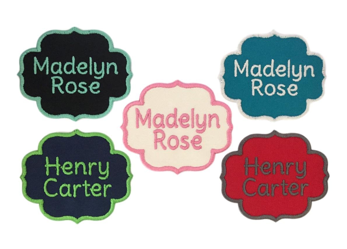 Custom Embroidered Name Patch – Iron on or Sew On, Personalized - Etsy