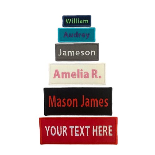 Custom Personalized Name Patch Iron on Patch for Etsy