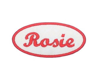 Rosie The Riveter Name Patch For Costumes - Iron On Or Sew On!