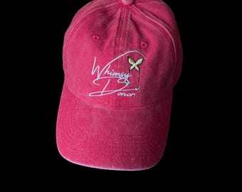 WHIMSY DONOR Cap: 100 percent Cotton hat, bookish gifts Australia