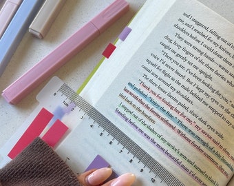 BUILD YOUR OWN Annotation Stationary Kits Annotated Book Kits Cute Pens  Annotation Tabs Muted Highlighters Annotating Books 