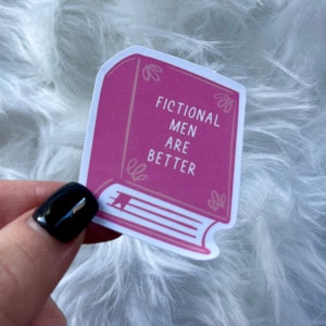 FICTIONAL MEN  read kindle book sticker | bookish | books | rhysand | bookish item | book gifts | stickers for kindles | kindle accessory