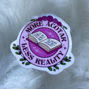 ACOTAR kindle book sticker | bookish | books | rhysand | bookish item | book gifts | stickers for kindles | kindle accessory | SJM | ACOMAF
