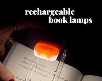 Slim Rechargeable Book Light: Portable Reading Lamp
