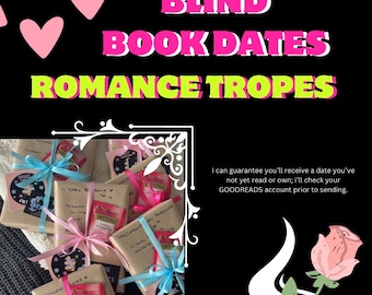 ROMANCE Blind Date With A Book | romance petite ville | cadeaux pour elle | charbon | cadeaux pour elle | cadeaux livresques | livres | réserver des cadeaux